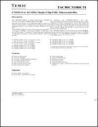 TSC80C31-30IG Datasheet