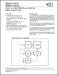 IS62LV1024LL-45T Datasheet