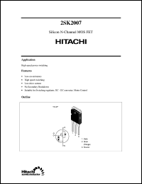 2SK2040-Z Datasheet