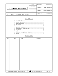 DMF5002NY-EB-AAE Datasheet