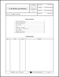 DMF5002N Datasheet