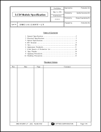 DMC16230H Datasheet