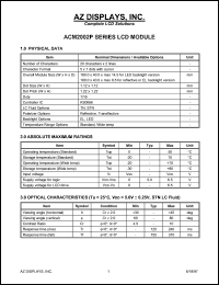 ACM2002P-FLFW-T Datasheet