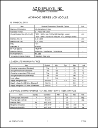 ACM4004D-FLGS-T Datasheet