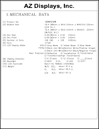 AGM1212B-FCBBW-T Datasheet