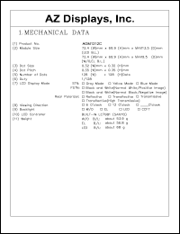 AGM1212C-FCBTW-T Datasheet