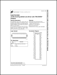 54ACTQ16240FMQB Datasheet