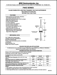 P4KE27 Datasheet