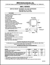 SMCJ11(C)A Datasheet