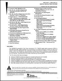 TMS320LC53PQA50 Datasheet