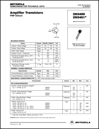 2N5400 Datasheet