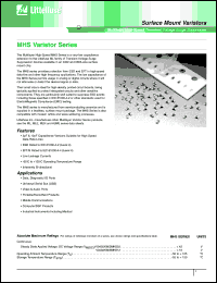 V0603MHS12H Datasheet