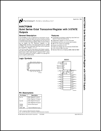 54ACTQ646SDM Datasheet