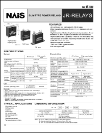 JR1aF-TM-DC6V Datasheet