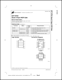 54F38DM Datasheet