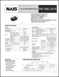 RK1R-9V Datasheet