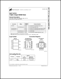 54F10LMQB Datasheet