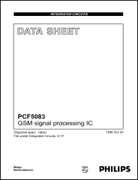 PCF5083H/5V2/F3 Datasheet