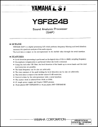 YSF210B Datasheet