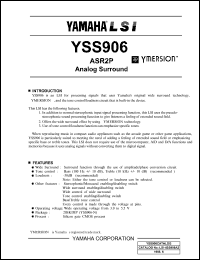 YSS902-E Datasheet