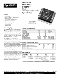 FARM1C12 Datasheet