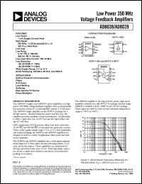 AD8039AR-REEL7 Datasheet