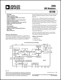 AD720JP Datasheet