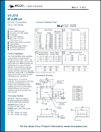 VI-J01MX Datasheet