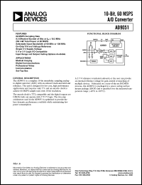 AD9051BRS-2V Datasheet