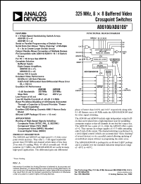 AD8184AN Datasheet