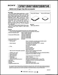 CXP86324 Datasheet