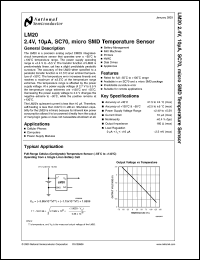 LM20BIM7X Datasheet