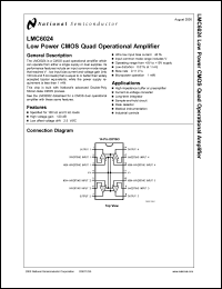 LMC6022IMX Datasheet