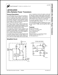 LM395K Datasheet