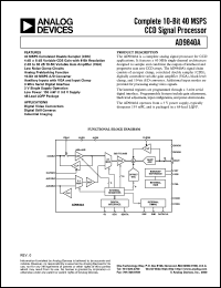 AD9840AJST Datasheet