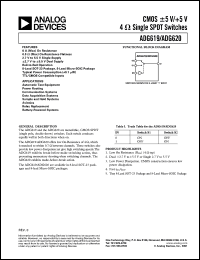 ADG611YRU Datasheet