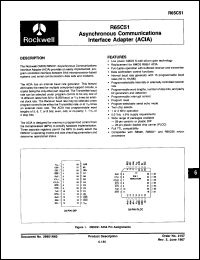 R65C51P1 Datasheet