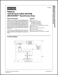 FM93C46LEN Datasheet