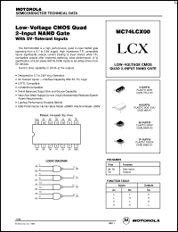 MC74LCX02D Datasheet