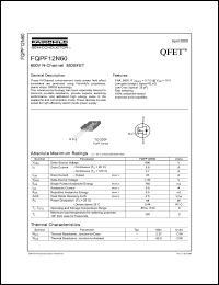 FQPF2N80 Datasheet