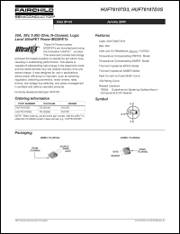 HUF76145P3 Datasheet