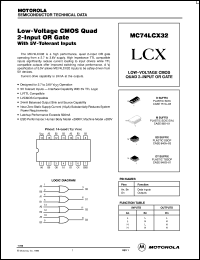 MC74LCX374DW Datasheet