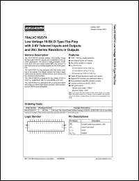 74ALVC16374 Datasheet