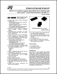 STA434A Datasheet