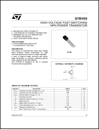 STBV68 Datasheet