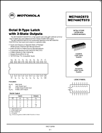 MC74AC574MEL Datasheet