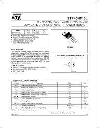 STP4NA40 Datasheet