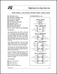 TSH72CP Datasheet