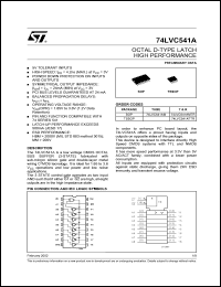 74LVC543APW Datasheet