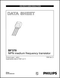 BF370 Datasheet